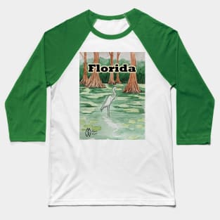 Florida swamp Baseball T-Shirt